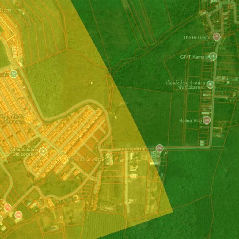 Prime Development Land for Sale in Thalang, Phuket – 46,300 SQM Near Tonsai Waterfall