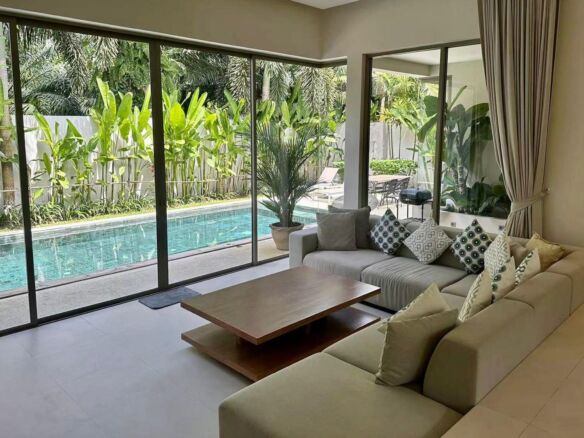 Elegant 3-Bedroom Private Pool Villa for Rent at Trichada Phase 1, Phuket