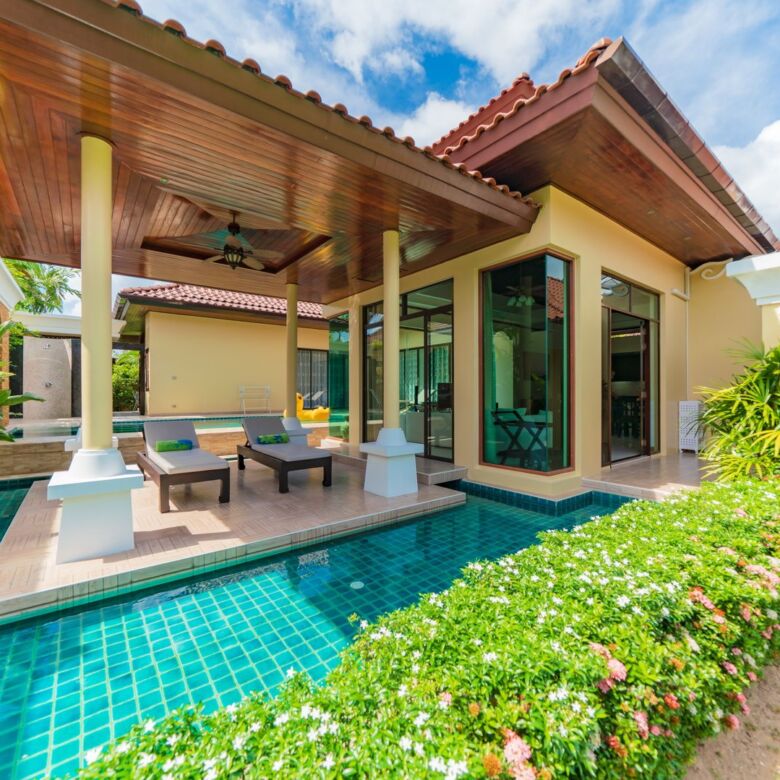 Luxury 4 Bedroom Tropical Pool Villa for Sale in Bang Tao, Phuket