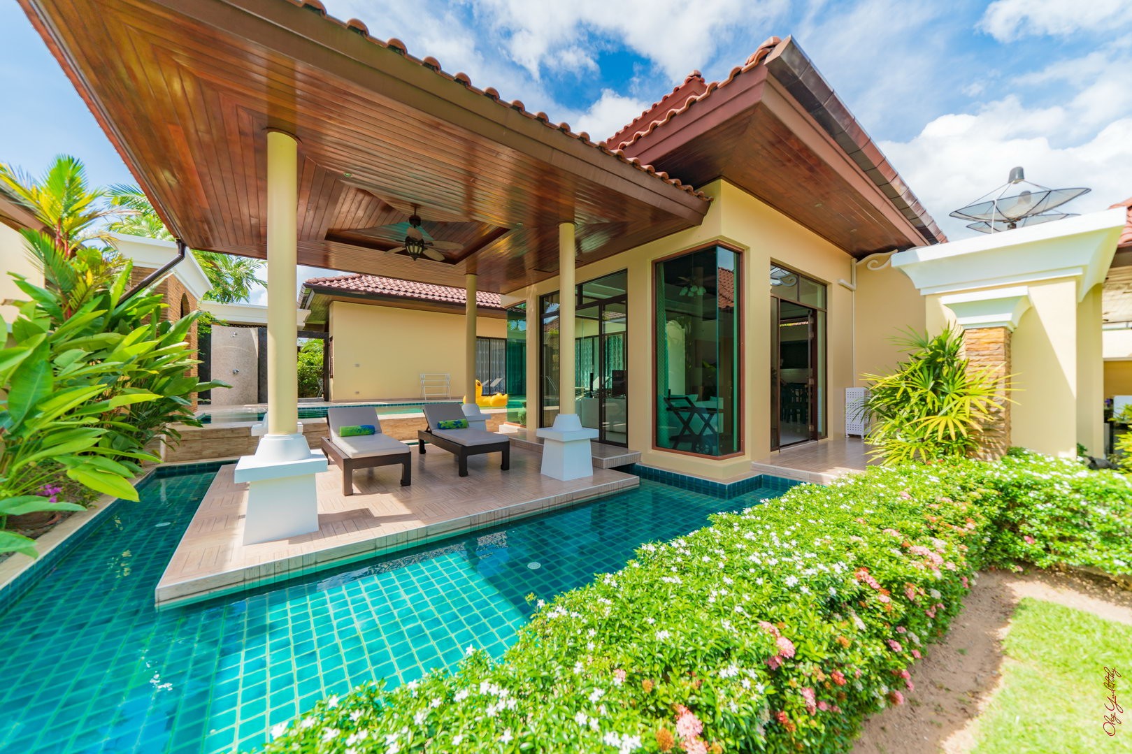 Luxury 4 Bedroom Tropical Pool Villa for Sale in Bang Tao, Phuket