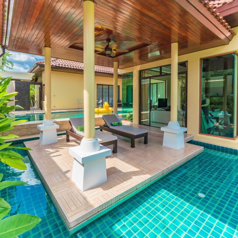 Luxury 4 Bedroom Tropical Pool Villa for Sale in Bang Tao, Phuket