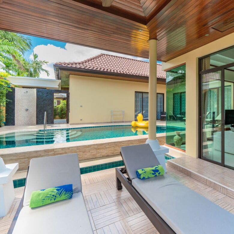 Luxury 4 Bedroom Tropical Pool Villa for Sale in Bang Tao, Phuket