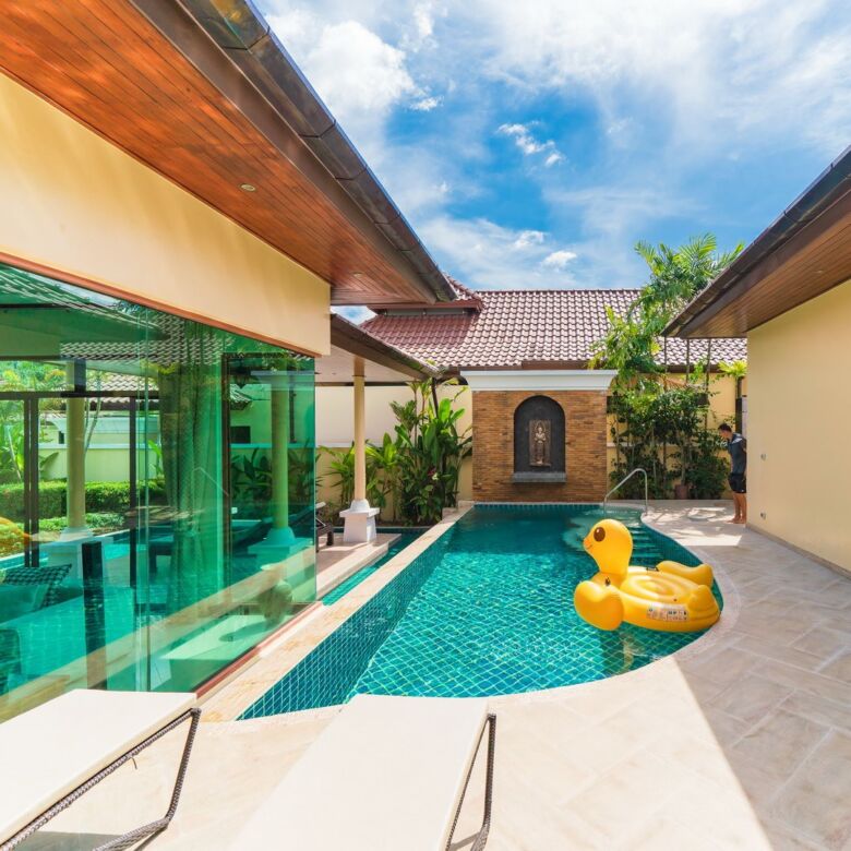 Luxury 4 Bedroom Tropical Pool Villa for Sale in Bang Tao, Phuket