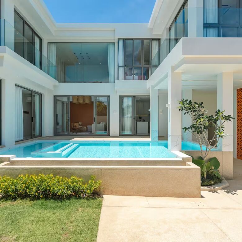 Luxury Modern Pool Villa for Sale in Bangtao, Phuket – Exclusive 4-Bedroom Residence in Cherng Talay