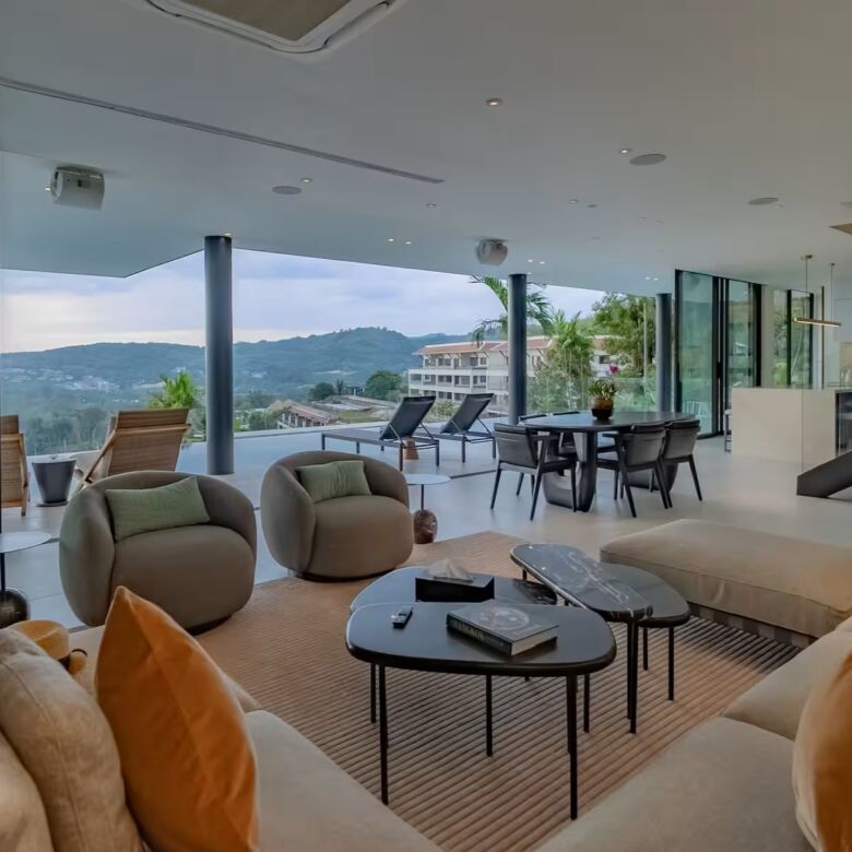 Luxury 4-Bedroom Sea View Villa for Sale in Layan, Phuket