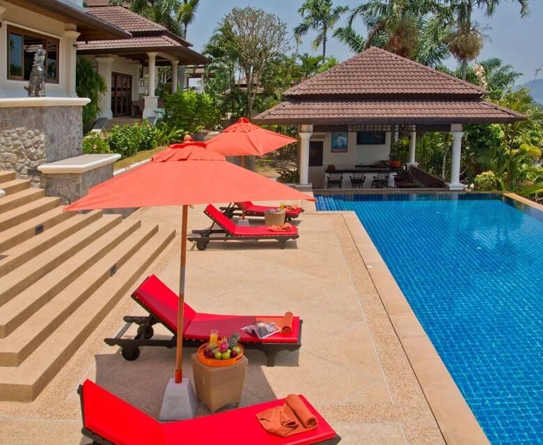 Luxury 6-Bedroom Pool Villa in Layan, Phuket – Private Tropical Retreat Near Layan Beach