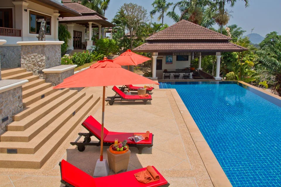 Luxury 6-Bedroom Pool Villa in Layan, Phuket – Private Tropical Retreat Near Layan Beach