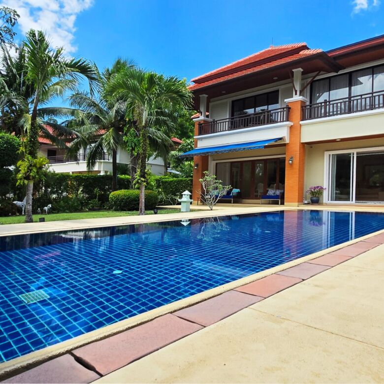 Luxury 5-Bedroom Lakefront Villa for Sale in Laguna, Phuket | Private Pool & Large Garden
