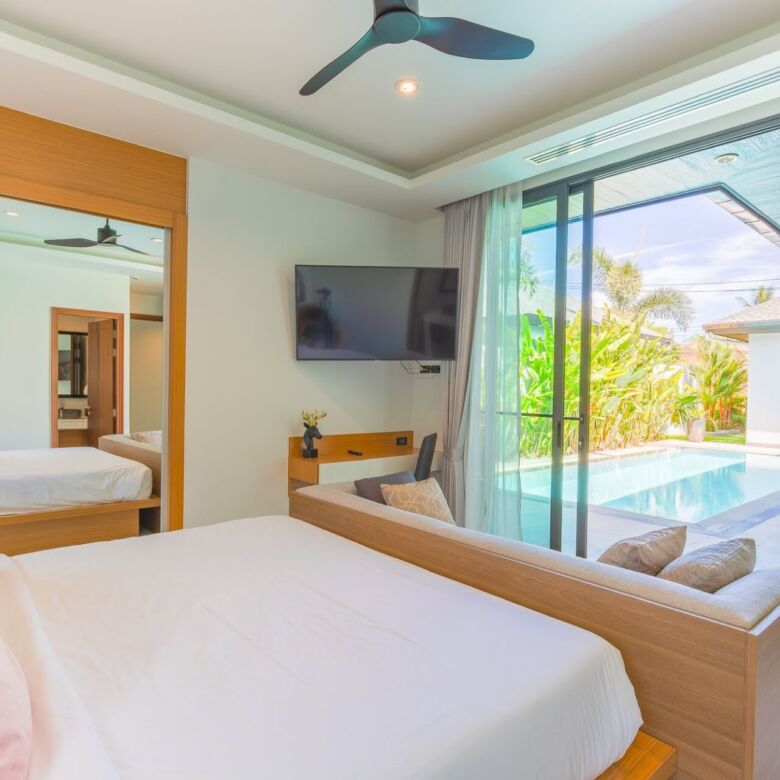 Luxury 4-Bedroom Pool Villa for Long-Term Rent in Pasak, Cherngtalay, Phuket