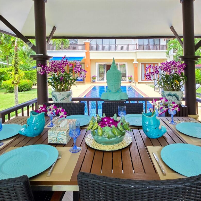 Luxury 5-Bedroom Lakefront Villa for Sale in Laguna, Phuket | Private Pool & Large Garden