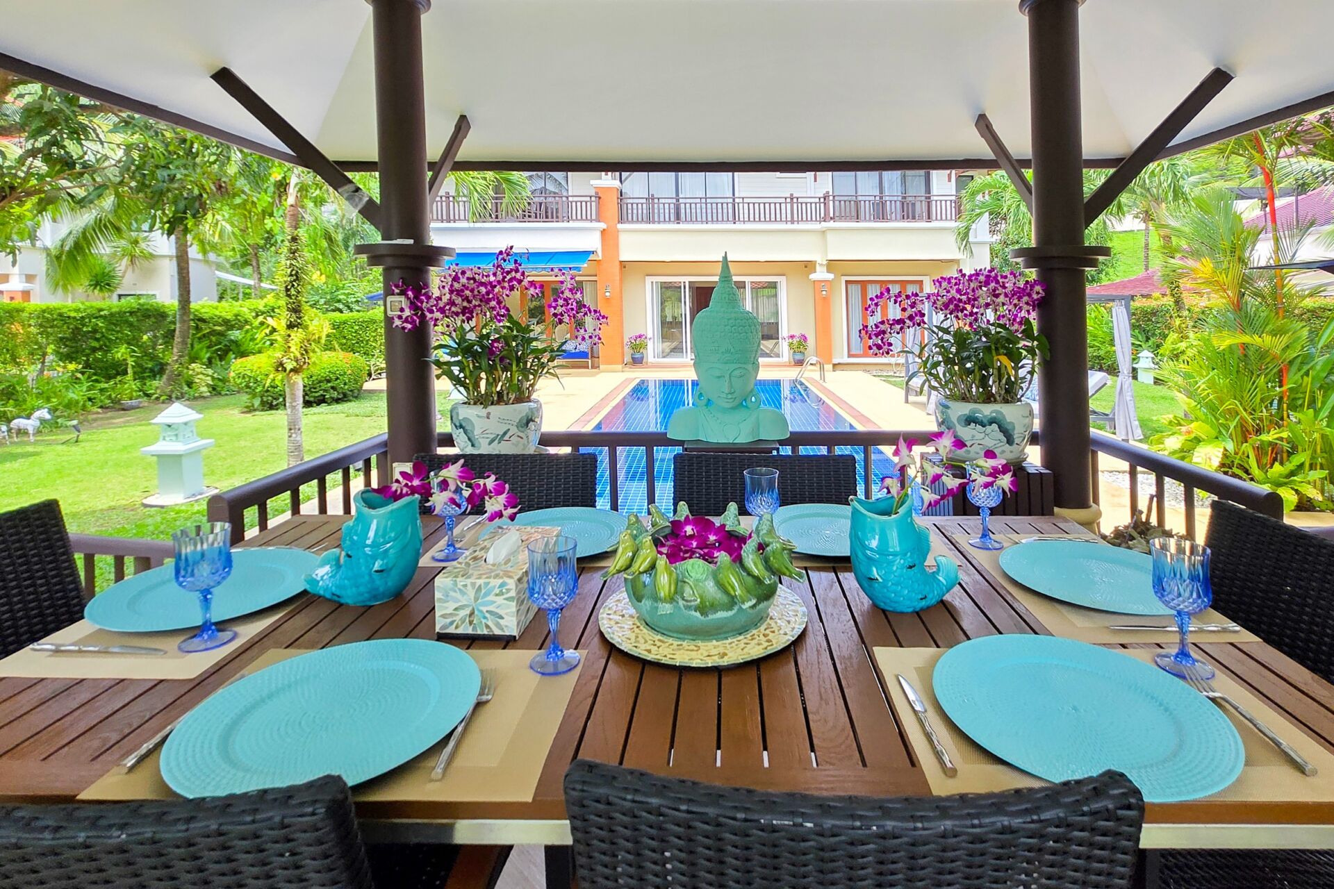 Luxury 5-Bedroom Lakefront Villa for Sale in Laguna, Phuket | Private Pool & Large Garden