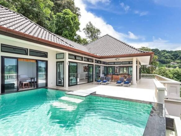 Beachfront Villa for Rent in Ao Yon, Phuket | Luxury 4-Bedroom Seaside Retreat