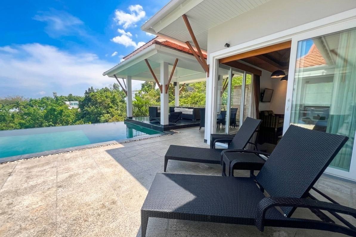 Luxury 5-Bedroom Sea View Pool Villa for Rent in Chalong, Phuket