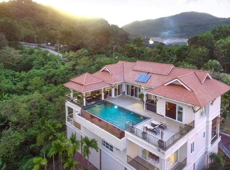 Luxury 5-Bedroom Sea View Pool Villa for Rent in Chalong, Phuket