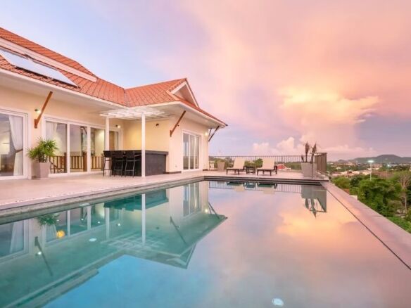 Luxury 5-Bedroom Sea View Pool Villa for Rent in Chalong, Phuket