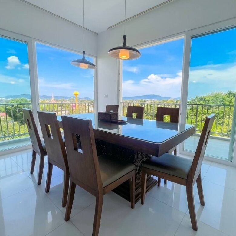 Luxury 5-Bedroom Sea View Pool Villa for Rent in Chalong, Phuket