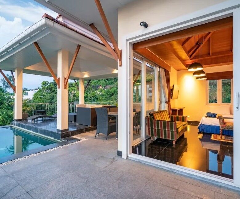 Luxury 5-Bedroom Sea View Pool Villa for Rent in Chalong, Phuket