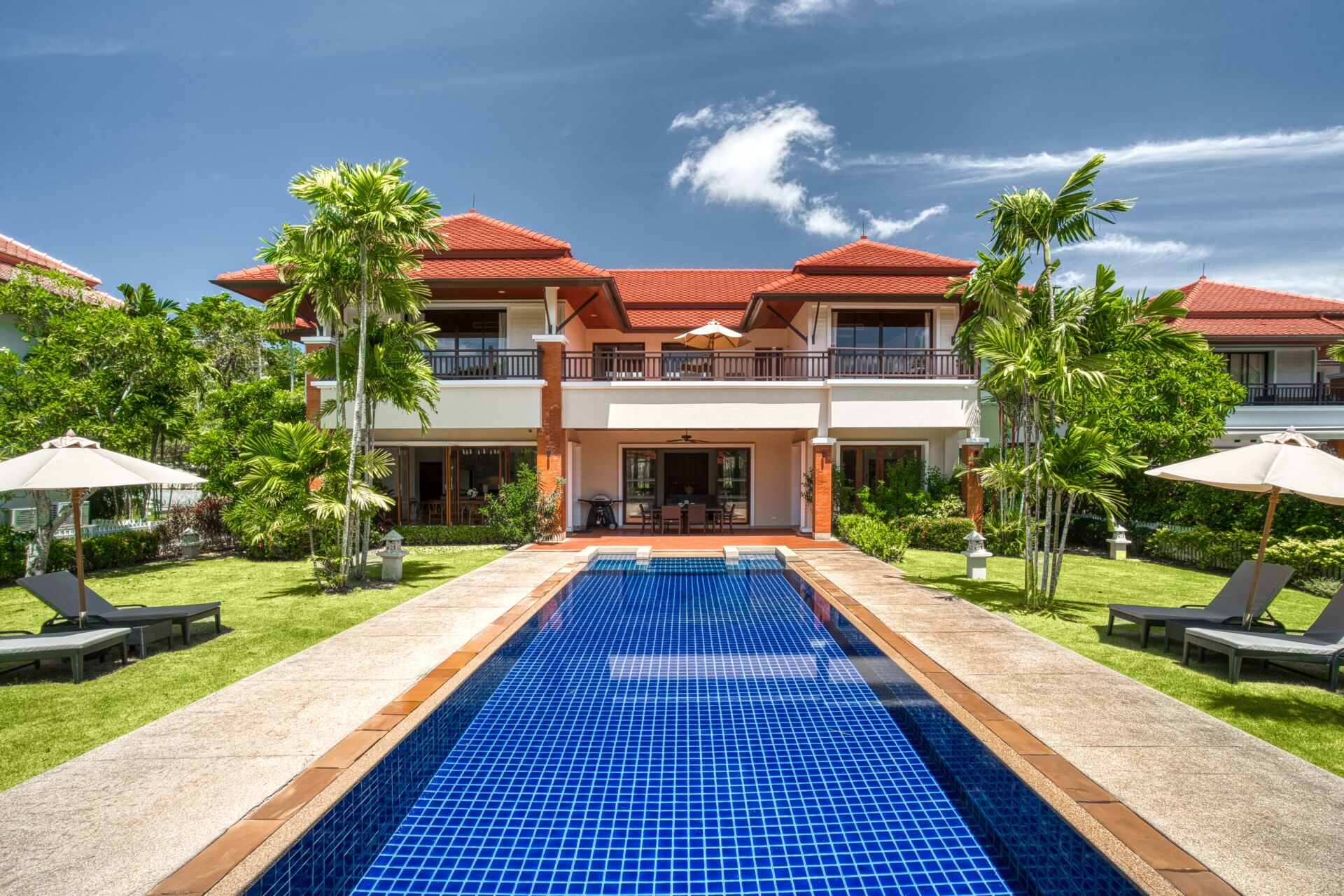 Angsana villa 116-27-50 Luxury 4-Bedroom Lake View Villa for Rent in Laguna Phuket