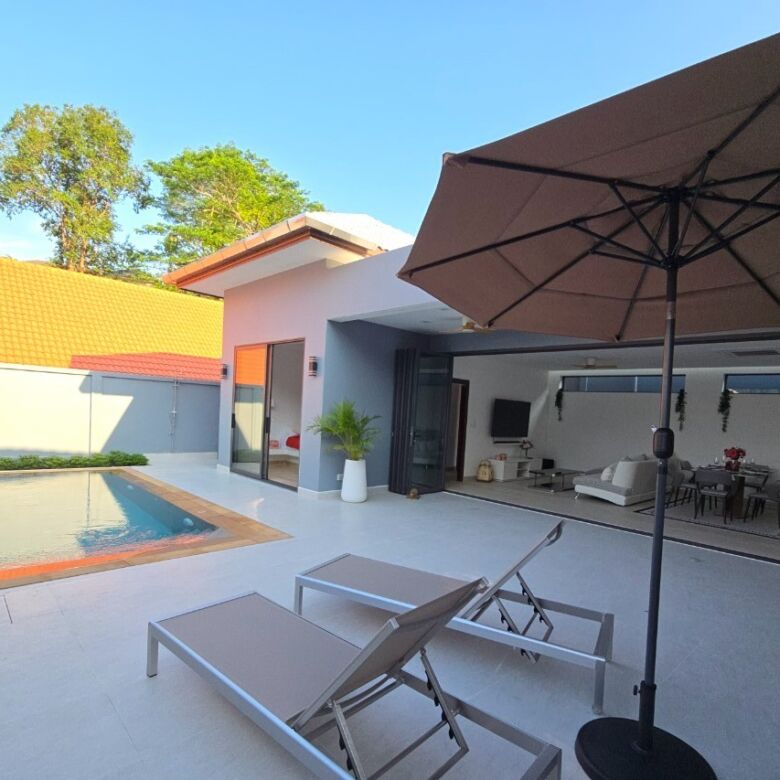 Modern 3-Bedroom Private Pool Villa for Sale in Chalong, Phuket