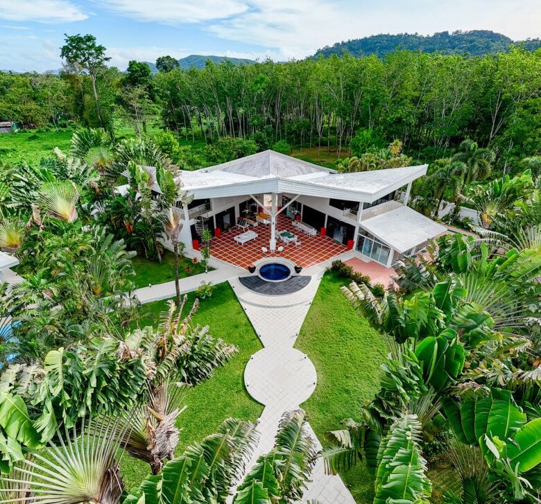 Unique 5-Bedroom Luxury Estate with Expansive Tropical Gardens on Phuket’s East Coast
