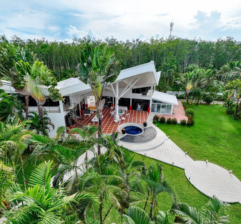 Unique 5-Bedroom Luxury Estate with Expansive Tropical Gardens on Phuket’s East Coast