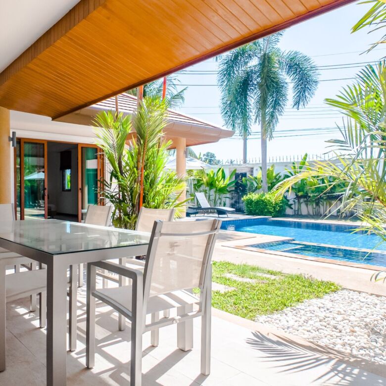 Luxury 4-Bedroom Pool Villa for Sale in Cherngtalay, Phuket | Spacious Family Home with Private Pool