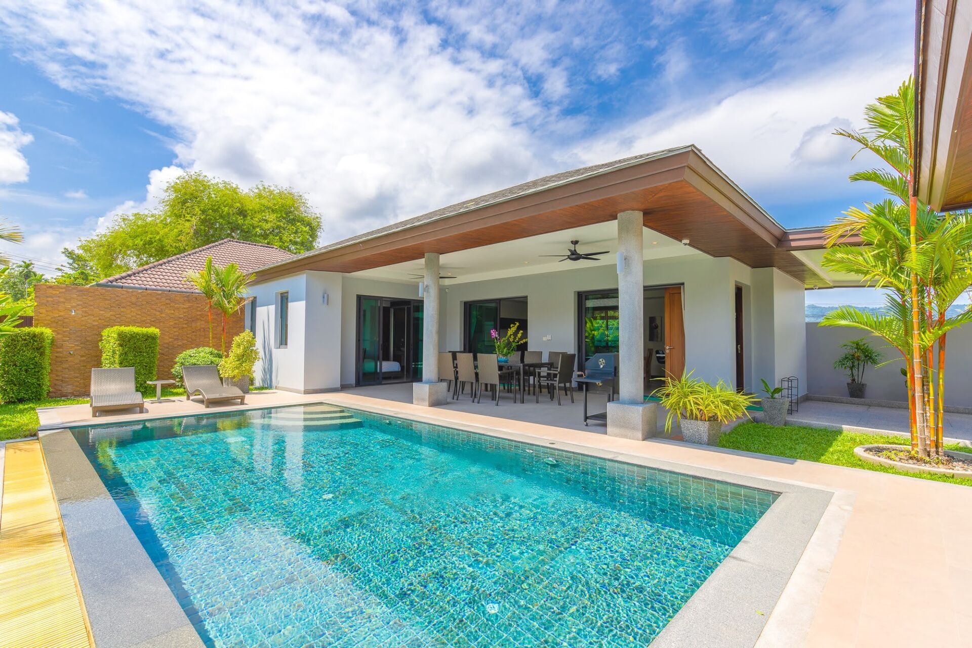 Luxury 3-Bedroom Pool Villa for Long-Term Rent in Pasak, Phuket