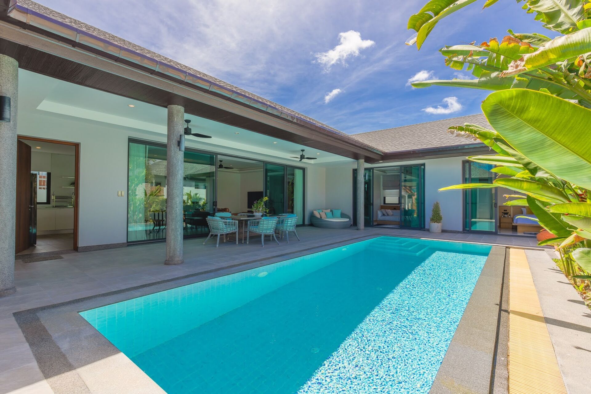 Luxury 4-Bedroom Pool Villa for Long-Term Rent in Pasak, Cherngtalay, Phuket
