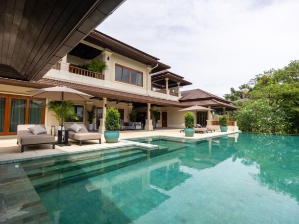 Luxury 7-Bedroom Pool Villa Near Layan Beach, Phuket