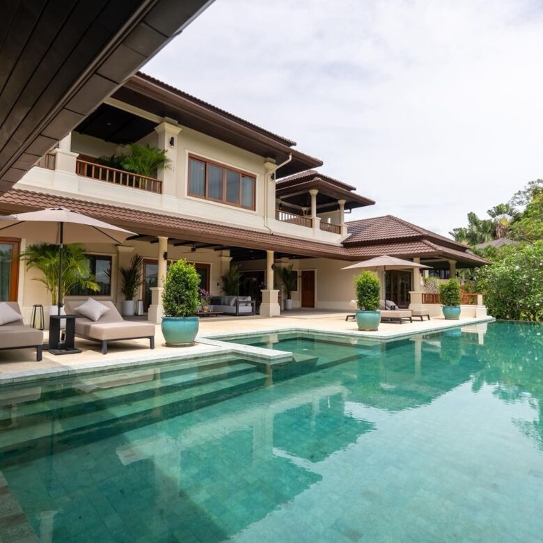 Luxury 7-Bedroom Pool Villa Near Layan Beach, Phuket