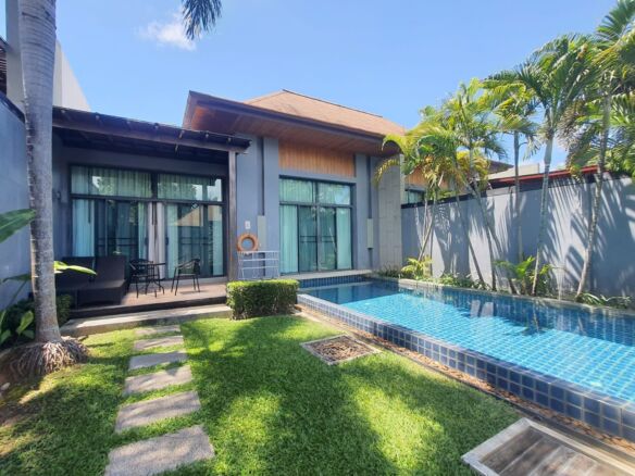 Modern 2-Bedroom Pool Villa for Sale in Nai Harn, Phuket