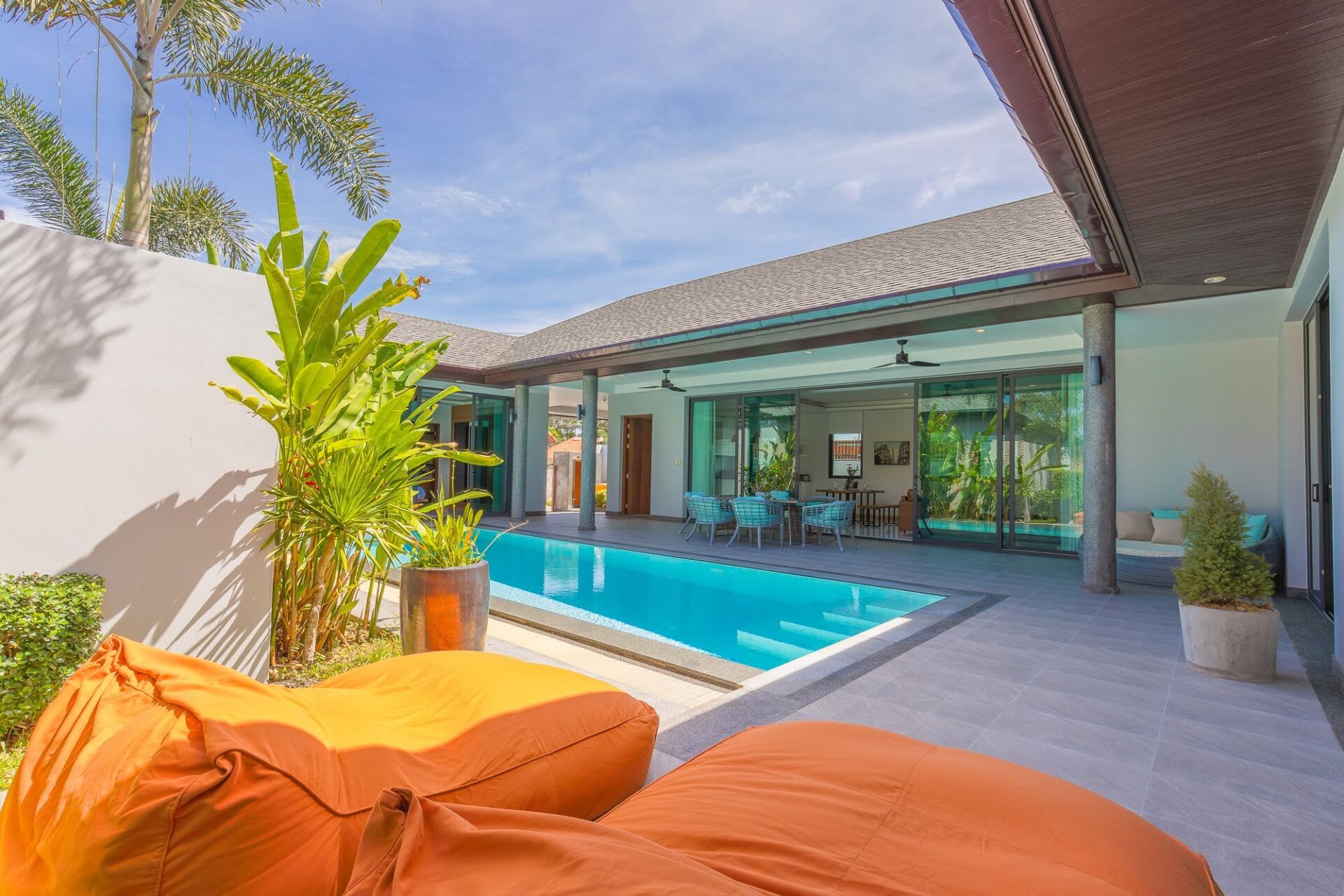 Luxury 4-Bedroom Pool Villa for Long-Term Rent in Pasak, Cherngtalay, Phuket