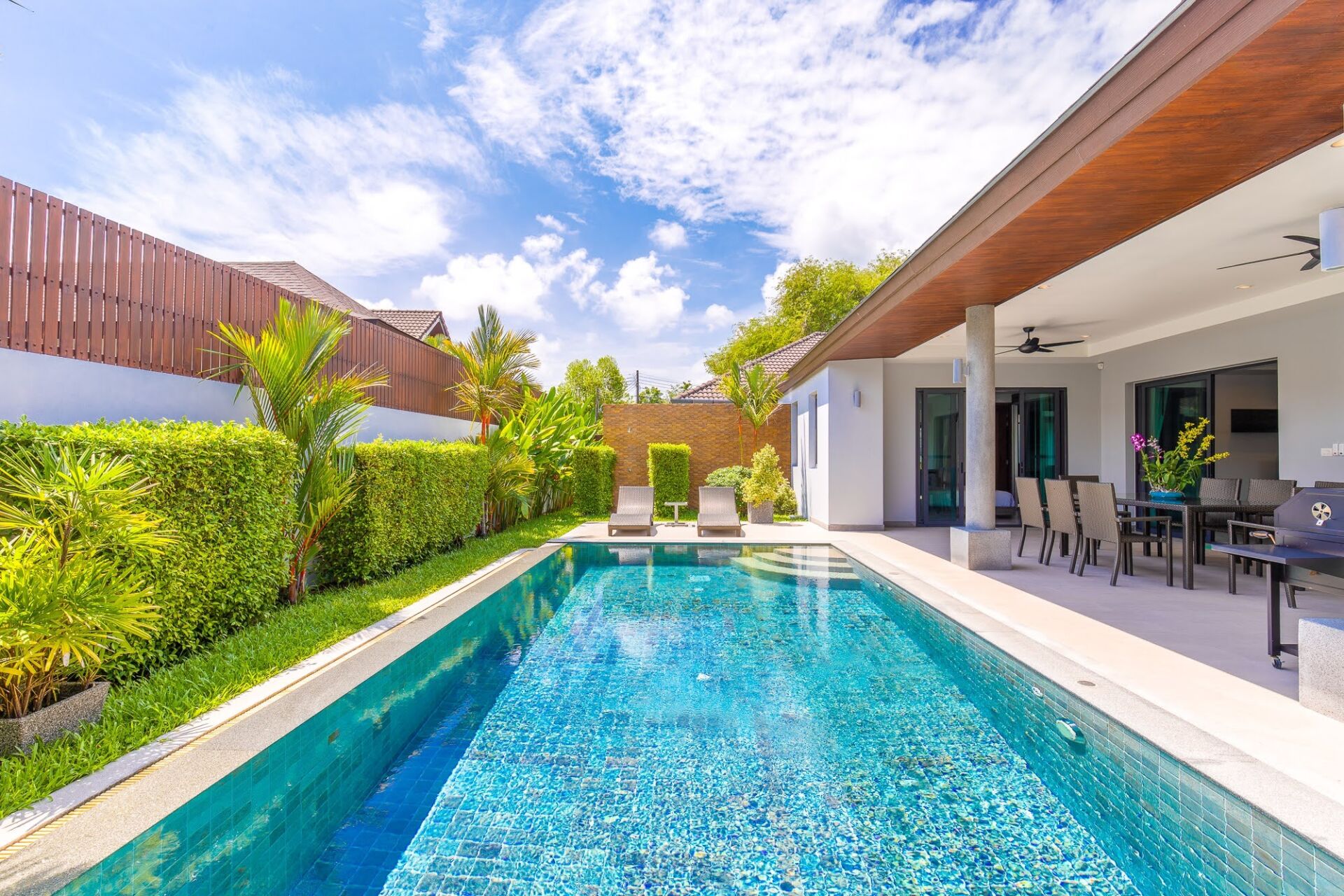Luxury 3-Bedroom Pool Villa for Long-Term Rent in Pasak, Phuket