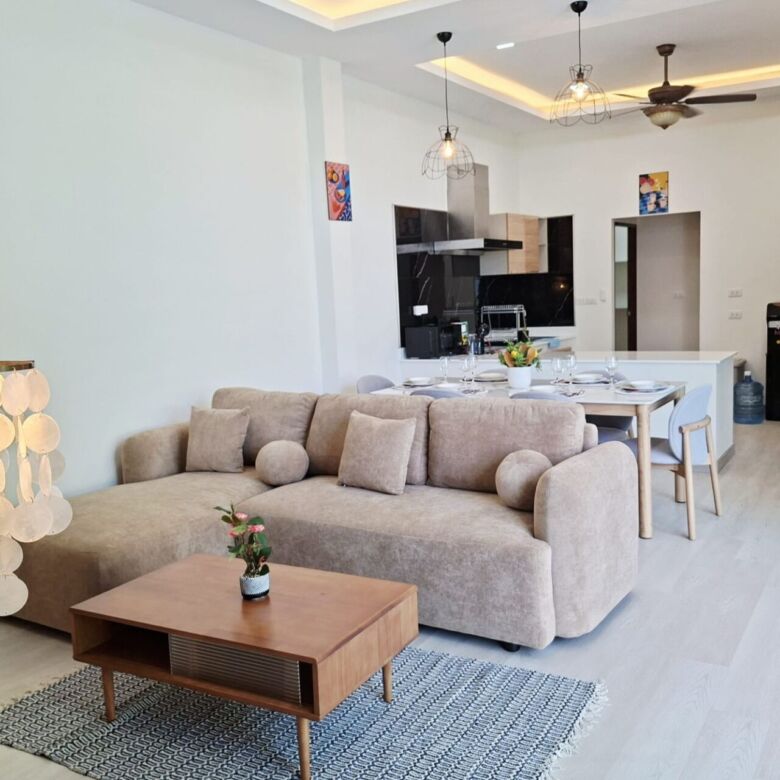Brand-New 2-Bedroom Private Pool Villa for Rent in Chalong, Phuket