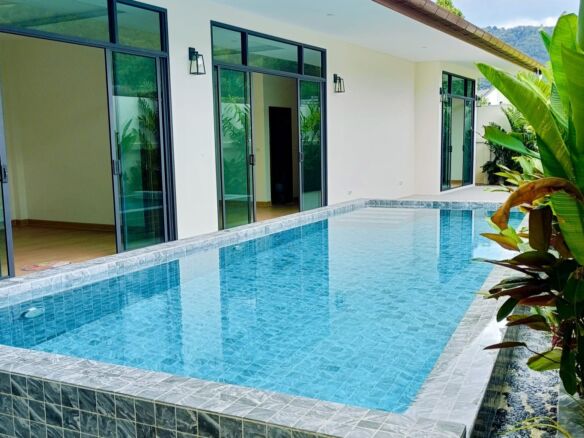Brand-New 3-Bedroom Private Pool Villa for Rent in Chalong, Phuket