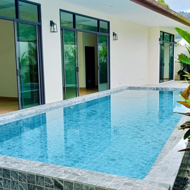 Brand-New 3-Bedroom Private Pool Villa for Rent in Chalong, Phuket