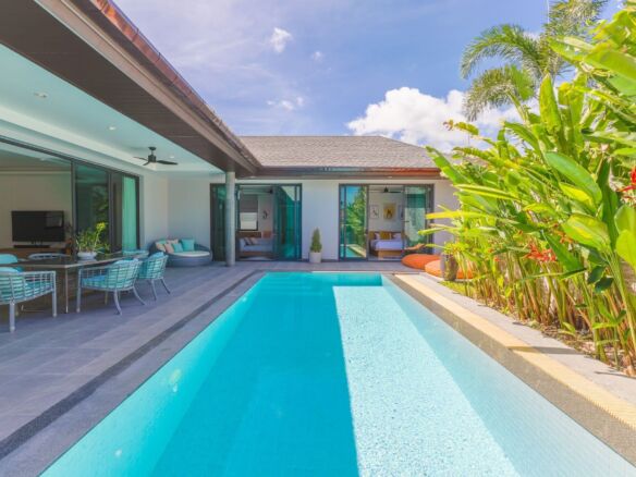 Luxury 4-Bedroom Pool Villa for Long-Term Rent in Pasak, Cherngtalay, Phuket