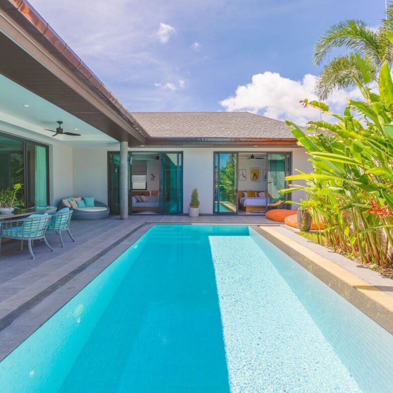 Luxury 4-Bedroom Pool Villa for Long-Term Rent in Pasak, Cherngtalay, Phuket