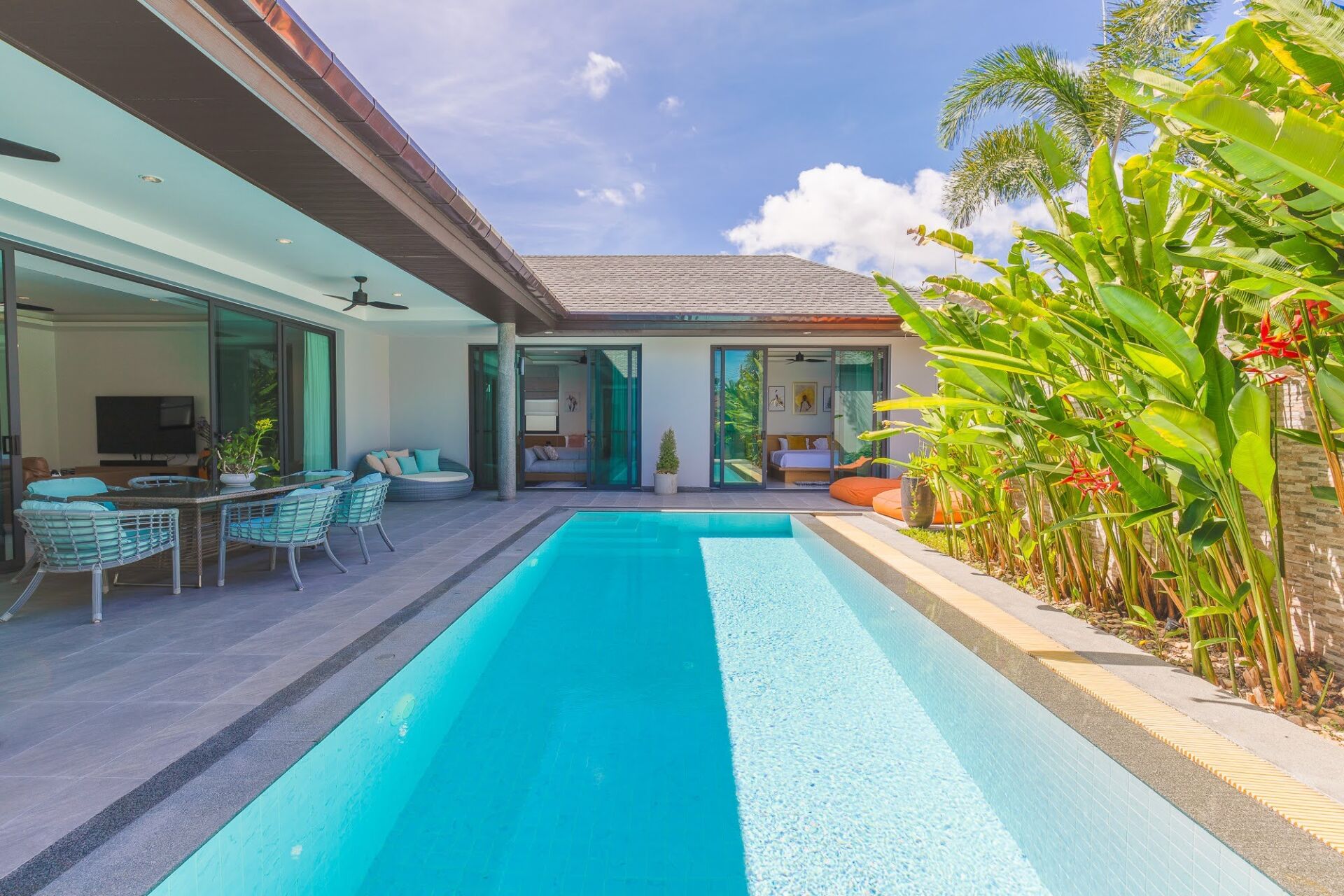Luxury 4-Bedroom Pool Villa for Long-Term Rent in Pasak, Cherngtalay, Phuket