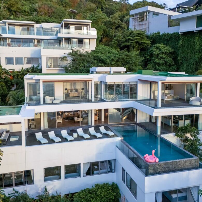 MoonShadow Villa Kamala Phuket for Rent | Luxury 6-Bedroom Sea View Villa | THB 55,000 Per Night