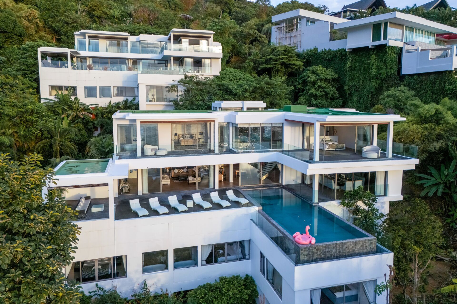 0352 MoonShadow Villa Kamala Phuket for Rent | Luxury 6-Bedroom Sea View Villa | THB 55,000 Per Night