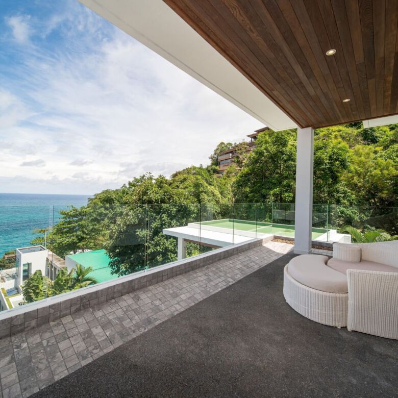 MoonShadow Villa Kamala Phuket for Rent | Luxury 6-Bedroom Sea View Villa | THB 55,000 Per Night