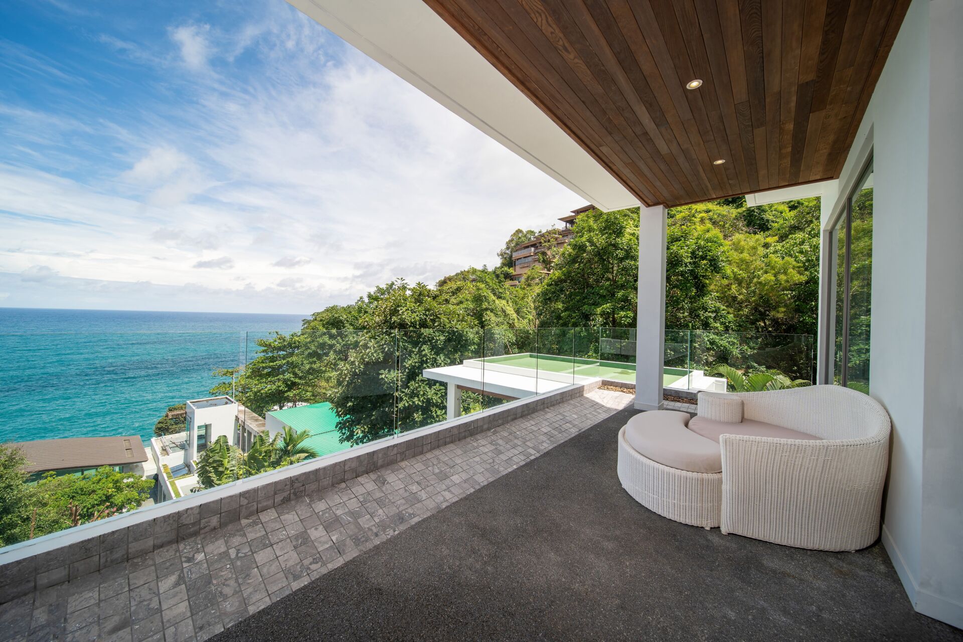 0372 MoonShadow Villa Kamala Phuket for Rent | Luxury 6-Bedroom Sea View Villa | THB 55,000 Per Night