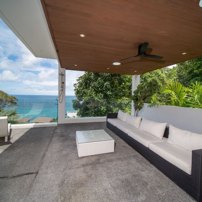 MoonShadow Villa Kamala Phuket for Rent | Luxury 6-Bedroom Sea View Villa | THB 55,000 Per Night