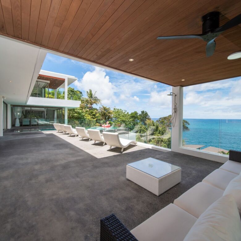 MoonShadow Villa Kamala Phuket for Rent | Luxury 6-Bedroom Sea View Villa | THB 55,000 Per Night