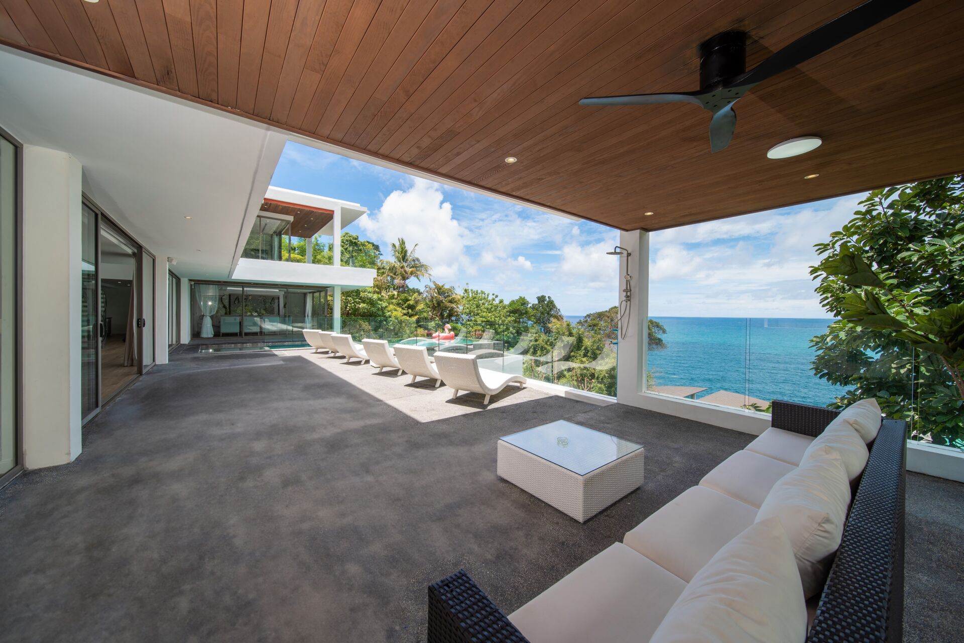 0388 MoonShadow Villa Kamala Phuket for Rent | Luxury 6-Bedroom Sea View Villa | THB 55,000 Per Night
