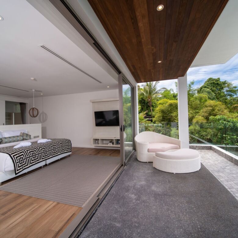 MoonShadow Villa Kamala Phuket for Rent | Luxury 6-Bedroom Sea View Villa | THB 55,000 Per Night