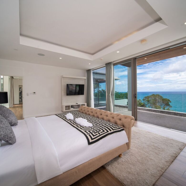 MoonShadow Villa Kamala Phuket for Rent | Luxury 6-Bedroom Sea View Villa | THB 55,000 Per Night