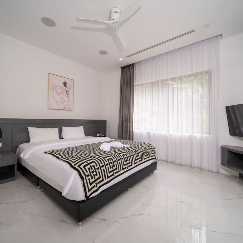 MoonShadow Villa Kamala Phuket for Rent | Luxury 6-Bedroom Sea View Villa | THB 55,000 Per Night