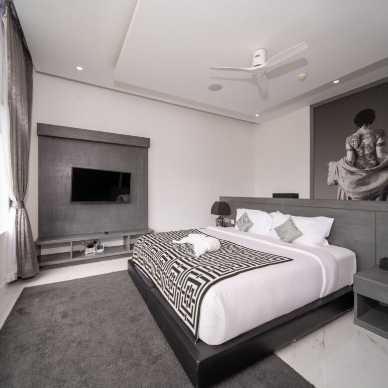 MoonShadow Villa Kamala Phuket for Rent | Luxury 6-Bedroom Sea View Villa | THB 55,000 Per Night
